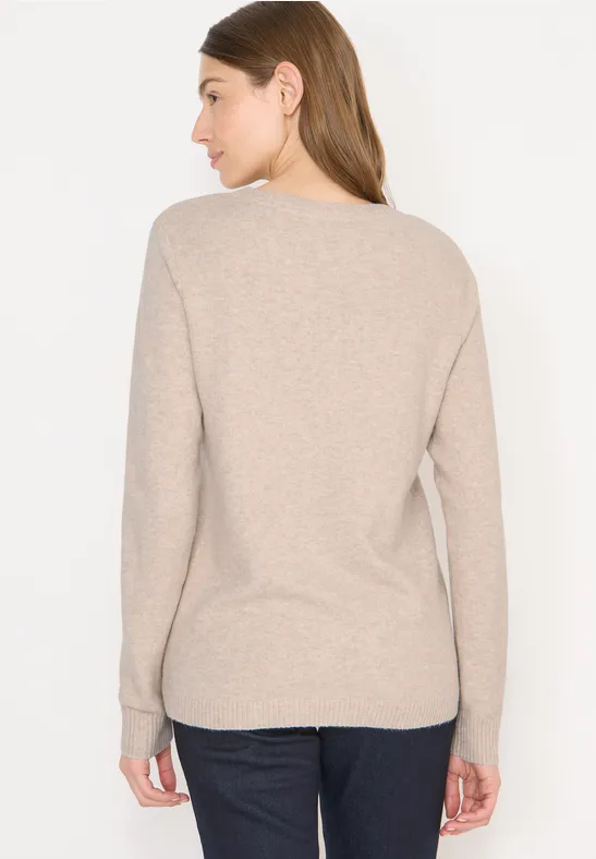 Softer Pullover in Unifarbe