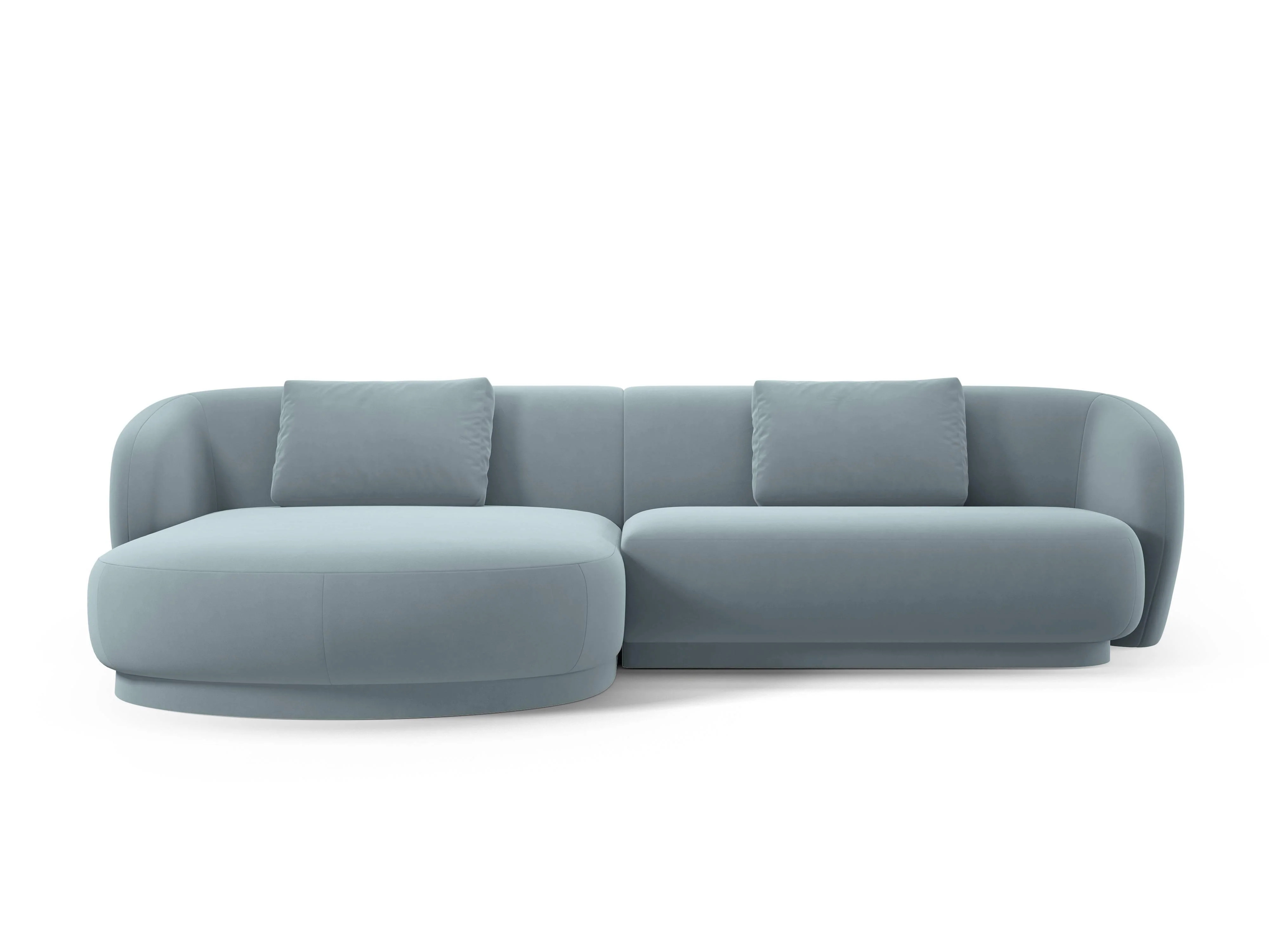 Hoekbank Camden links velvet
