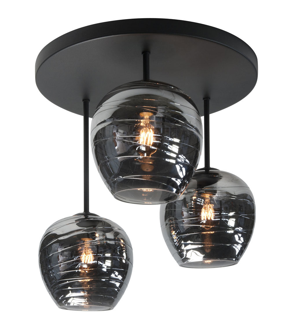 Highlight Plafondlamp Fantasy Apple Smoke 3 Lichts