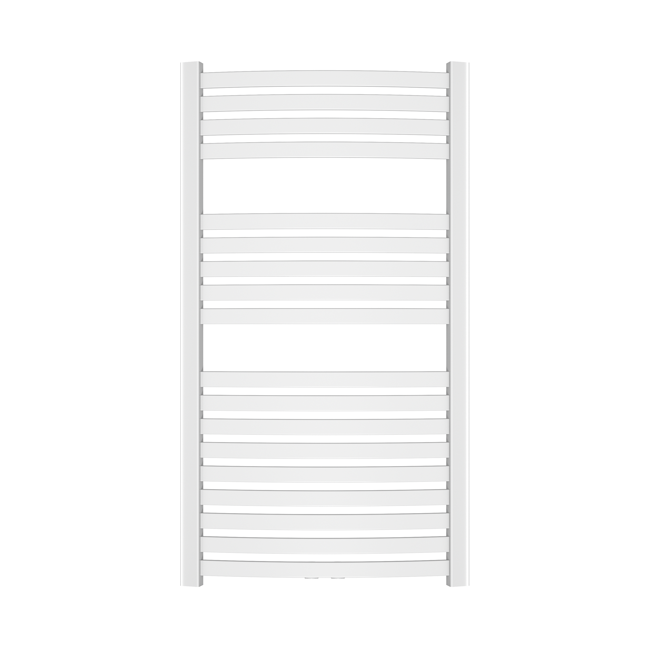 Grzejnik łazienkowy wodny Invena 446 W 540 x 1000 mm biały