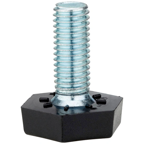 Bodenausgleichsschraube, BxHxT: 30 x 23 x 24 mm, schwarz