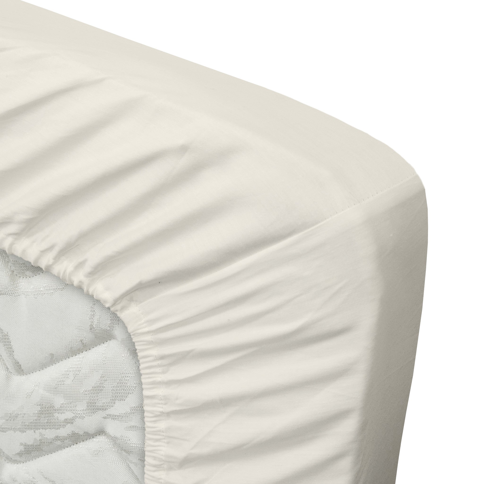 Ten Cate topper hoeslaken - 100% katoensatijn - 160x200 - naturel