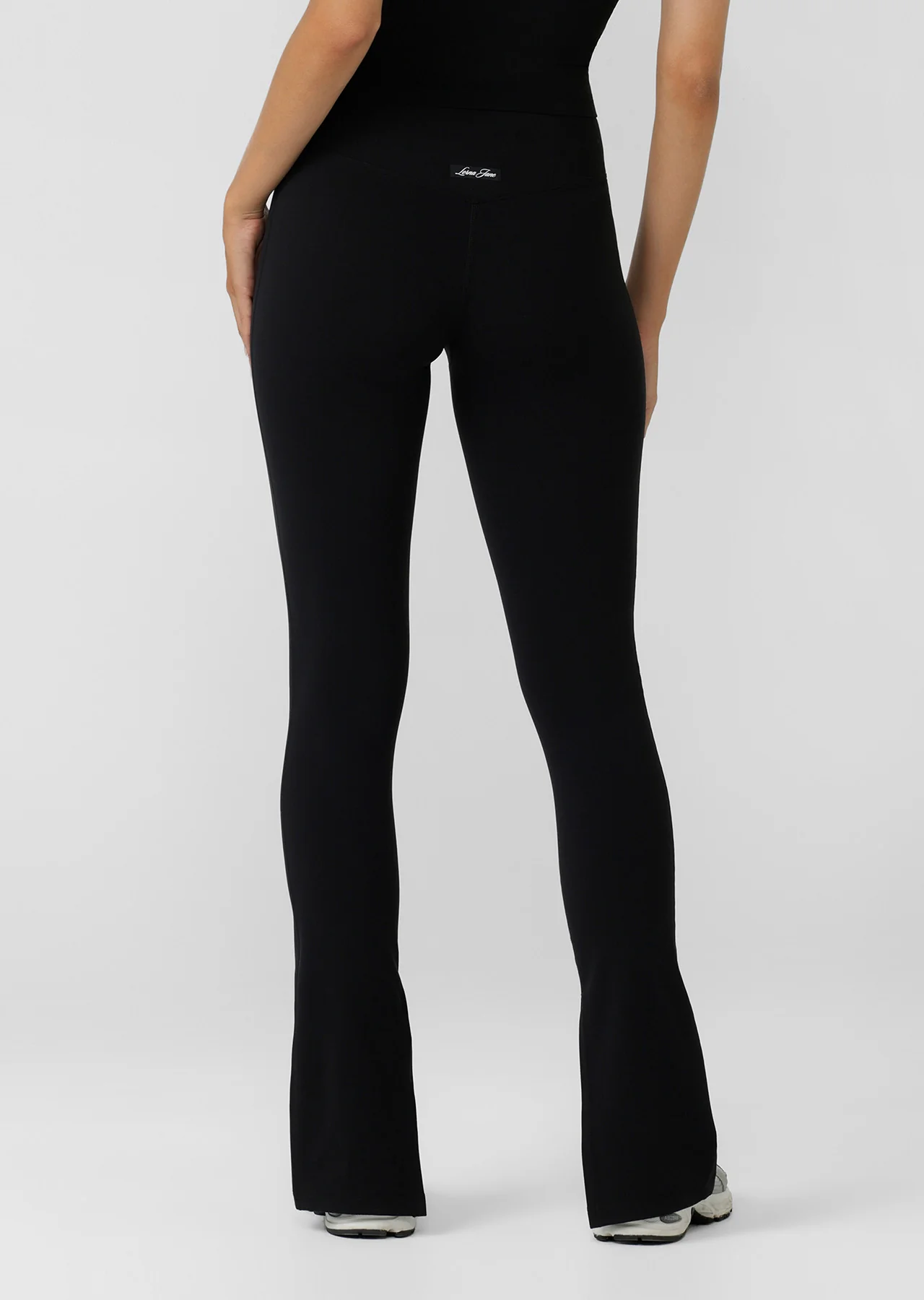 Split Hem Full Length Leggings