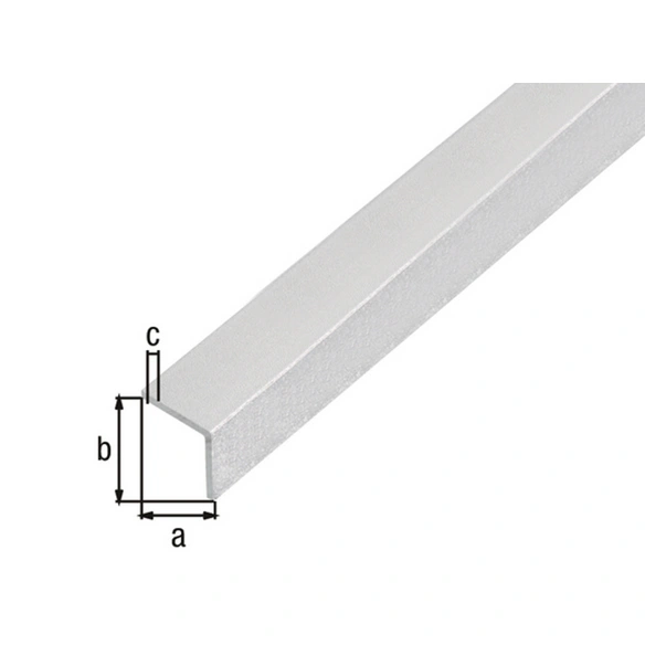Winkelprofil Alu silber 1000 x 15 x 15 x 1 mm