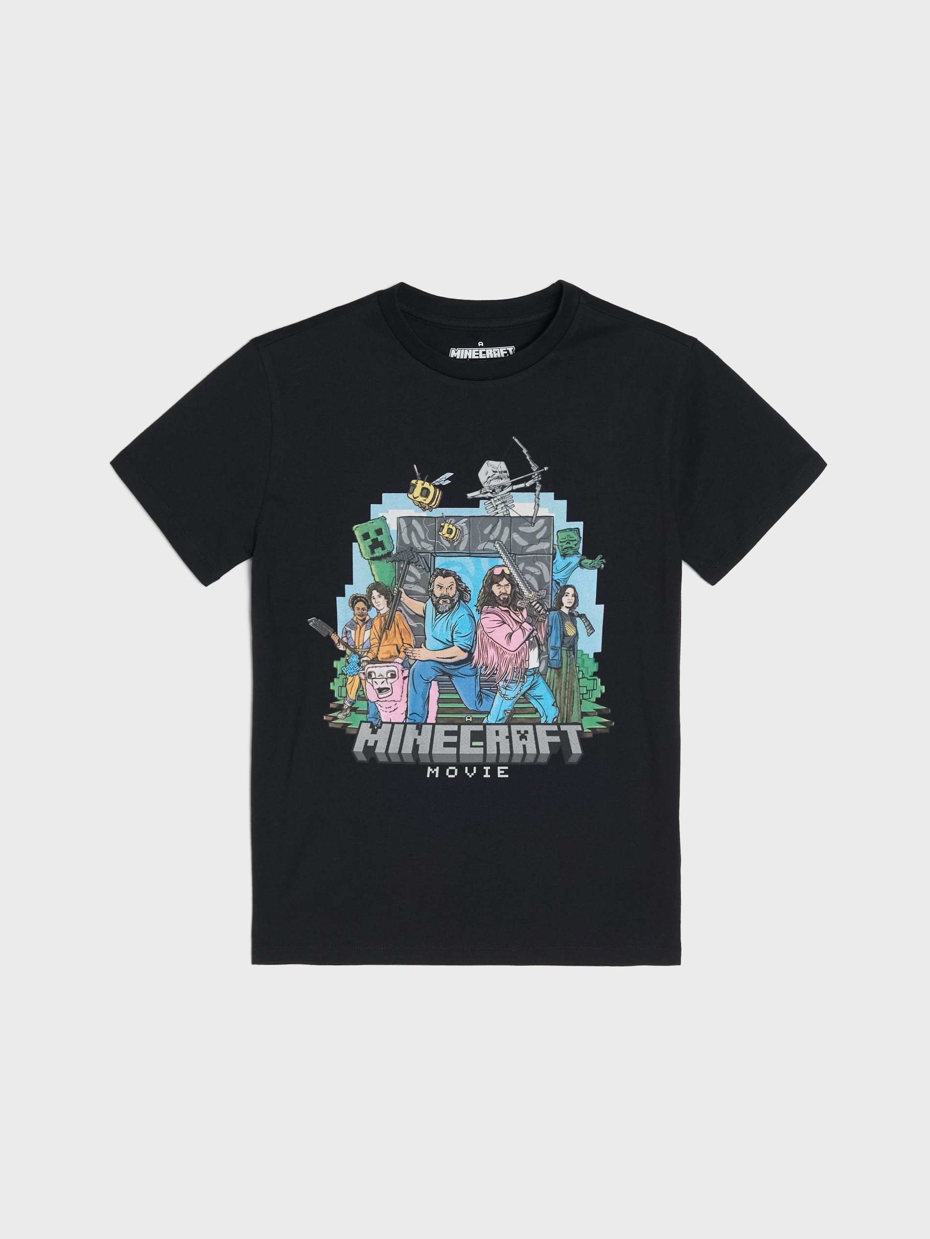 Bawełniana koszulka z nadrukiem Minecraft