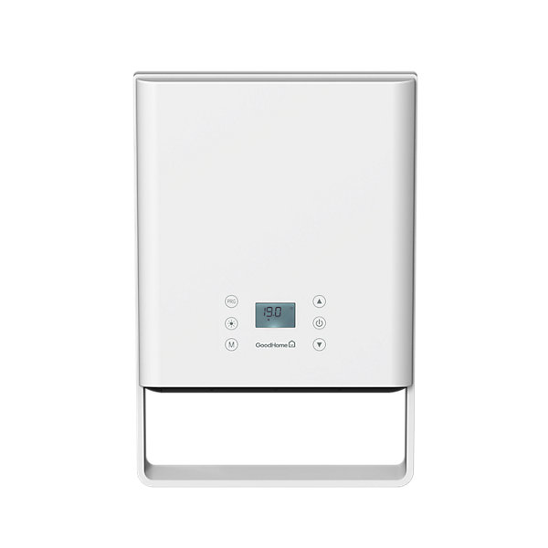 Chauffage d'appoint soufflant mural 2000W blanc - GoodHome Araxes