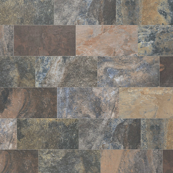 Carrelage sol extérieur en grès cérame effet pierre de bali l.60 x L.30 cm x ép.8,7 mm Maui