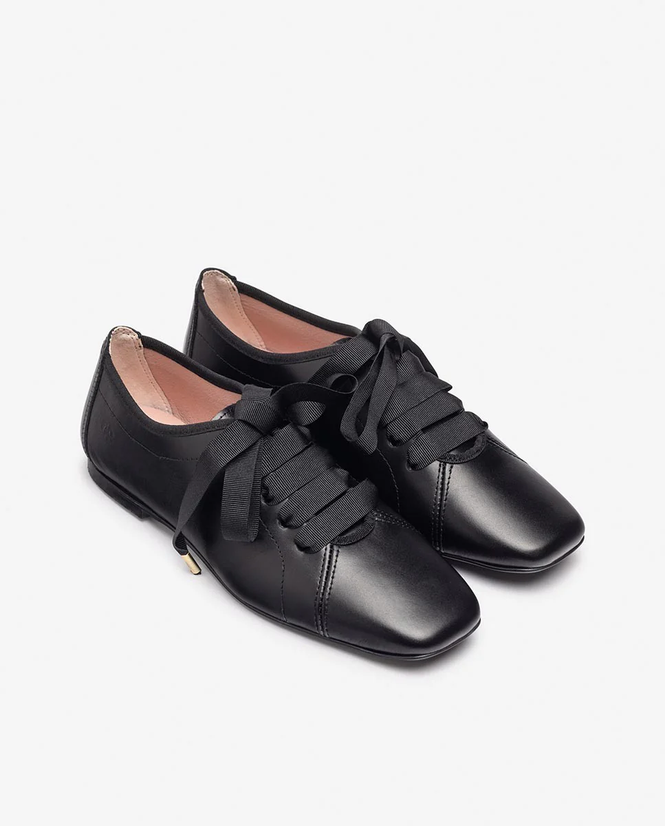 Zapato plano LENNA-101 negro