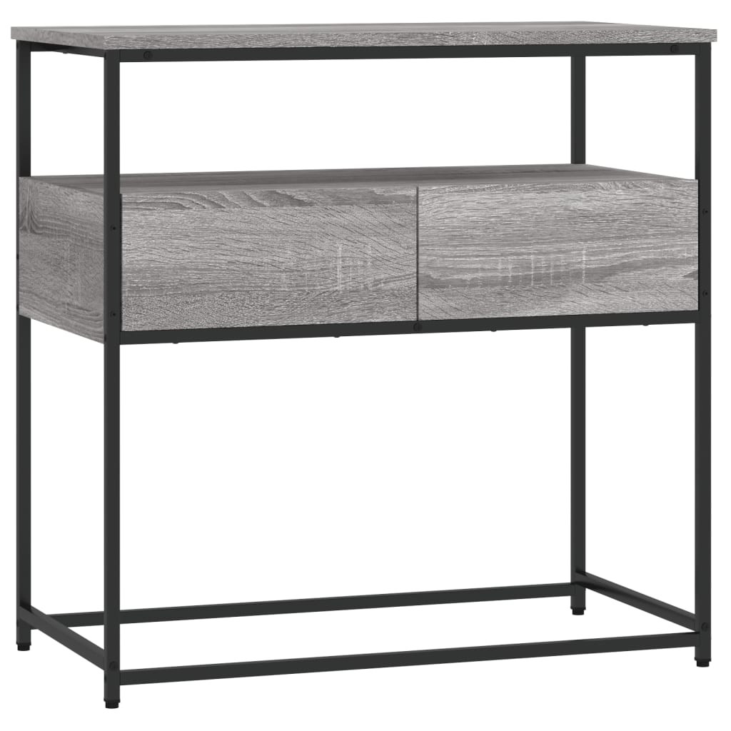 VidaXL Szary 75 x 40 x 75 cm Materiał drewnopochodny