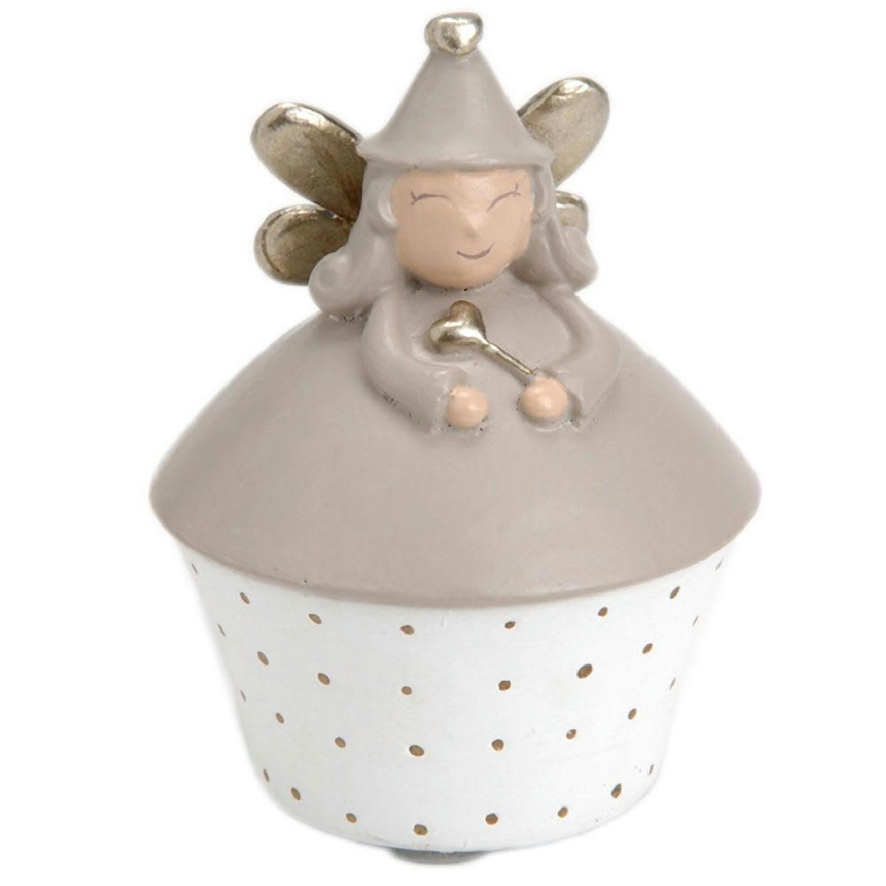 FÉE - Petite boite en résine à dents de lait fée baguette