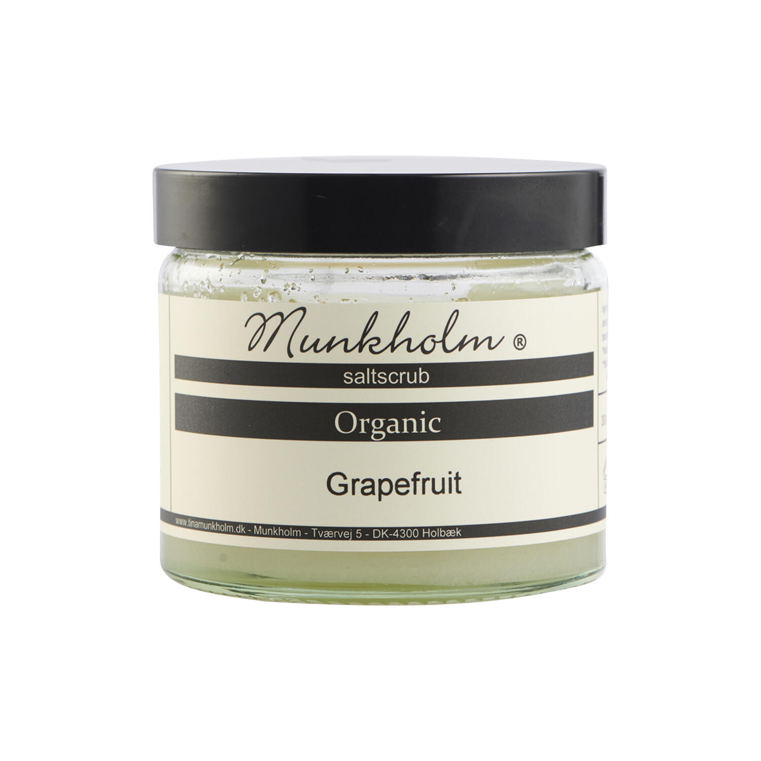 økologisk saltskrub, grapefruit
