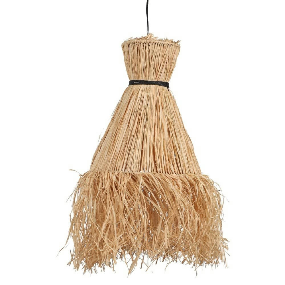 - Suspension fibres naturelles Beige