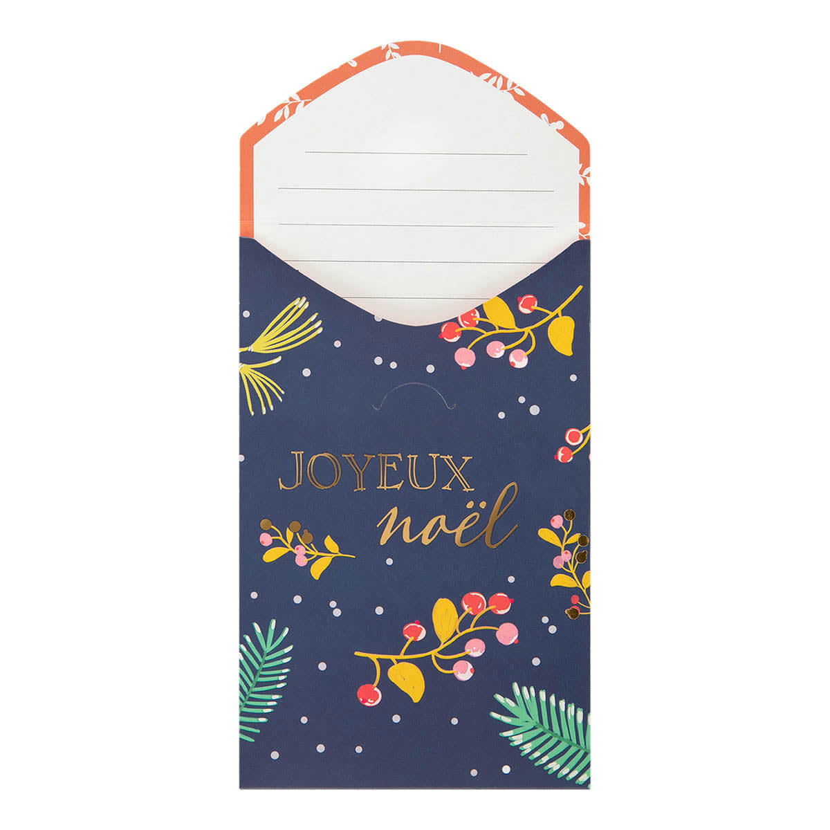 - Carte De Vœux Surprise Houx Gui