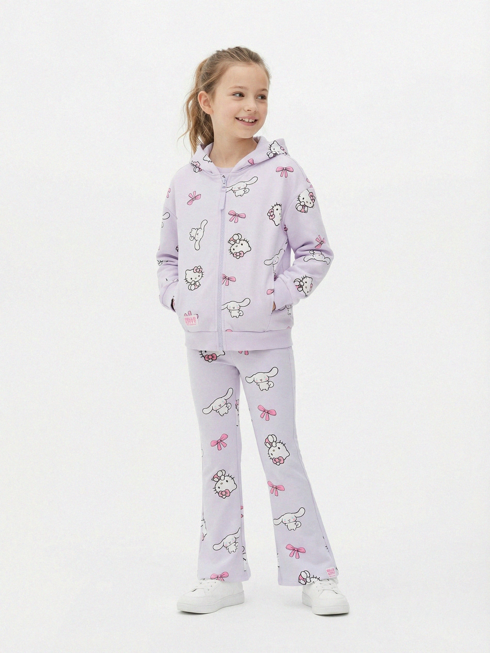 Rozpinana bluza z kapturem Hello Kitty