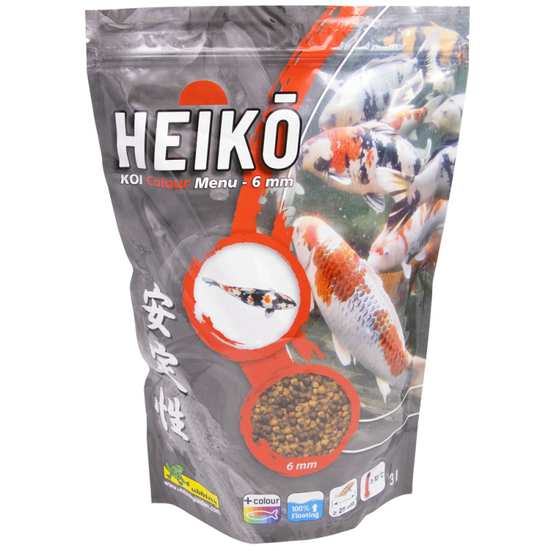 Nourriture pour carpes Heiko Koï Colour Menu 3 L