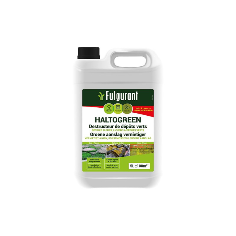 Anti-dépôts verts Haltogreen 5 L FULGURANT GARDEN