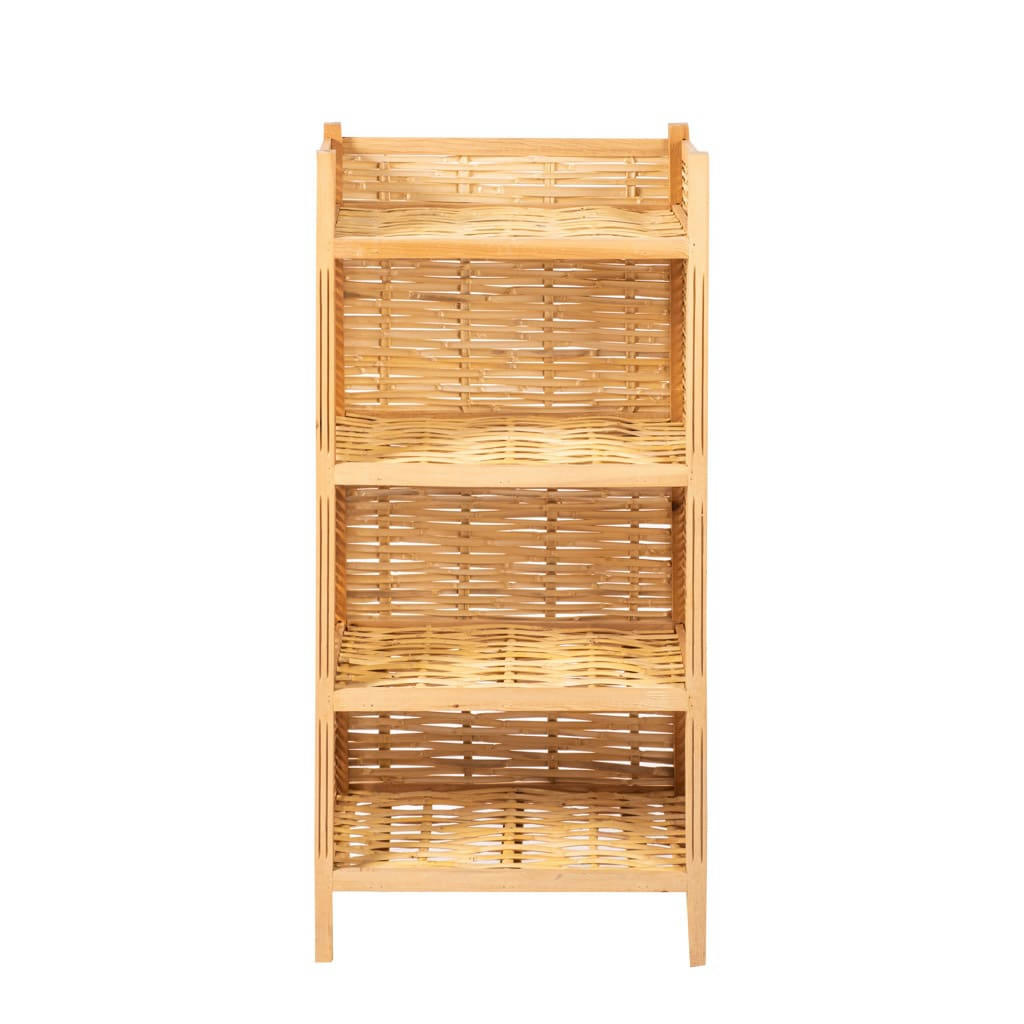 ARTY - ETAGÈRE - Etagère en bois et roseau