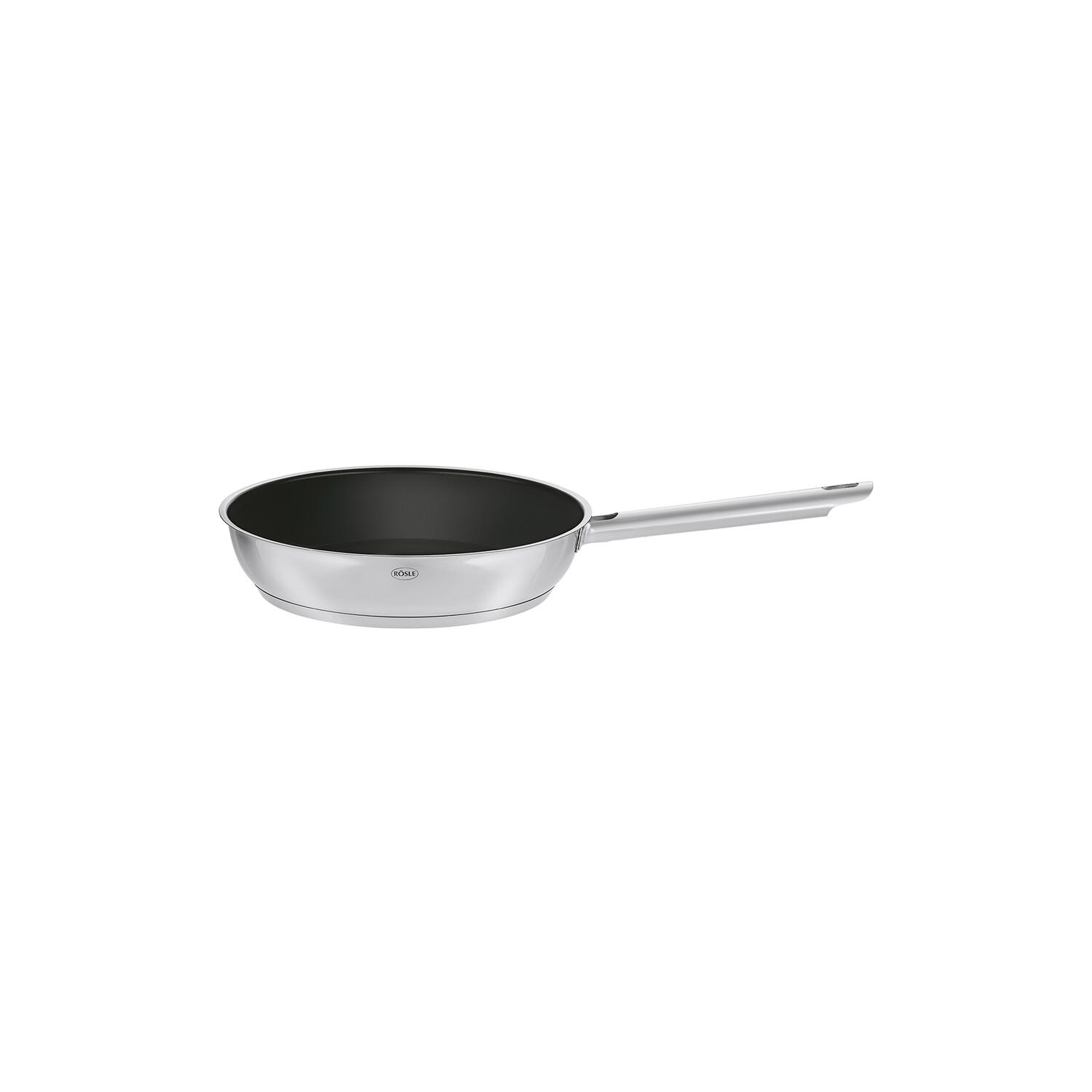 PureElements Stegepande, st&aring;l/sort