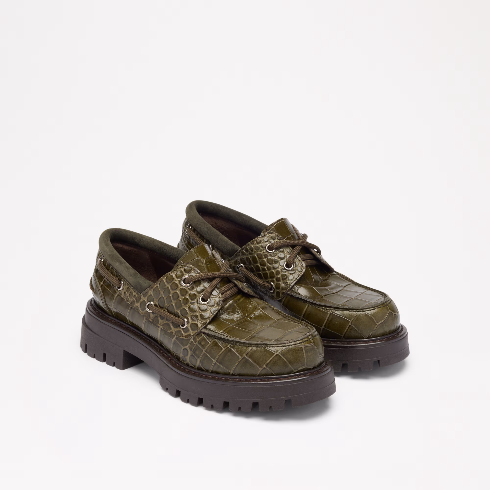 Crewe<br>Chunky Lace Up Moccasin
