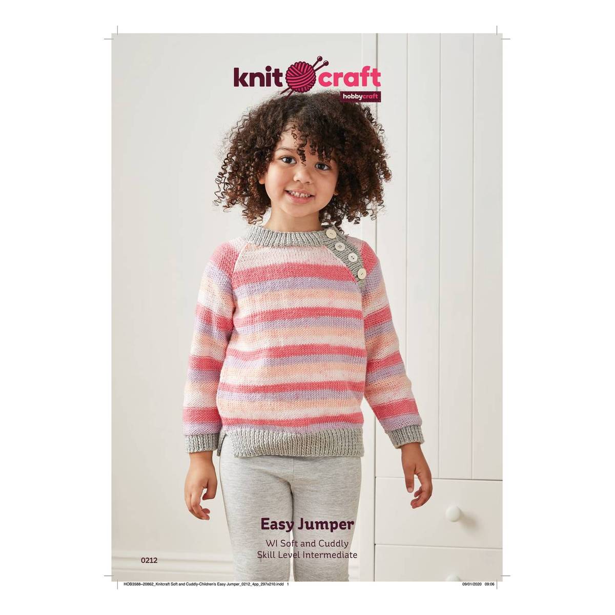 Knitcraft Easy Jumper Pattern 0212