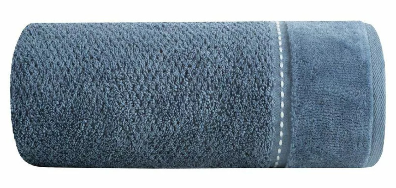 Ręcznik Salando 50x90 niebieski 480 g/m2 frotte bawełniany