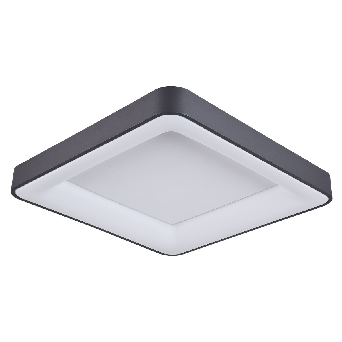 Plafon Giacinto kwadratowy czarny LED 50W 4000K 2750lm IP20 Italux