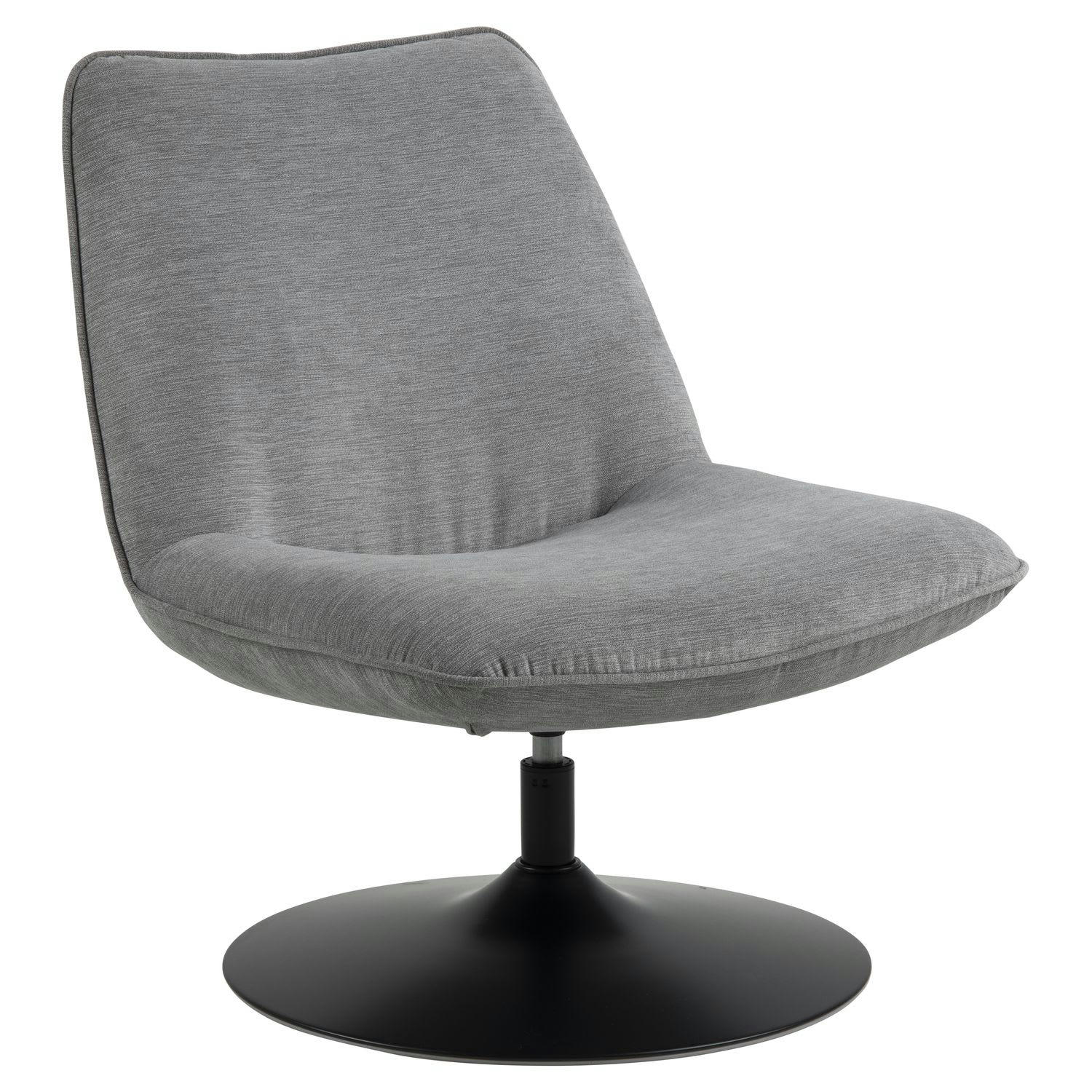 MANIE - Fauteuil rembourré au style vintage gris