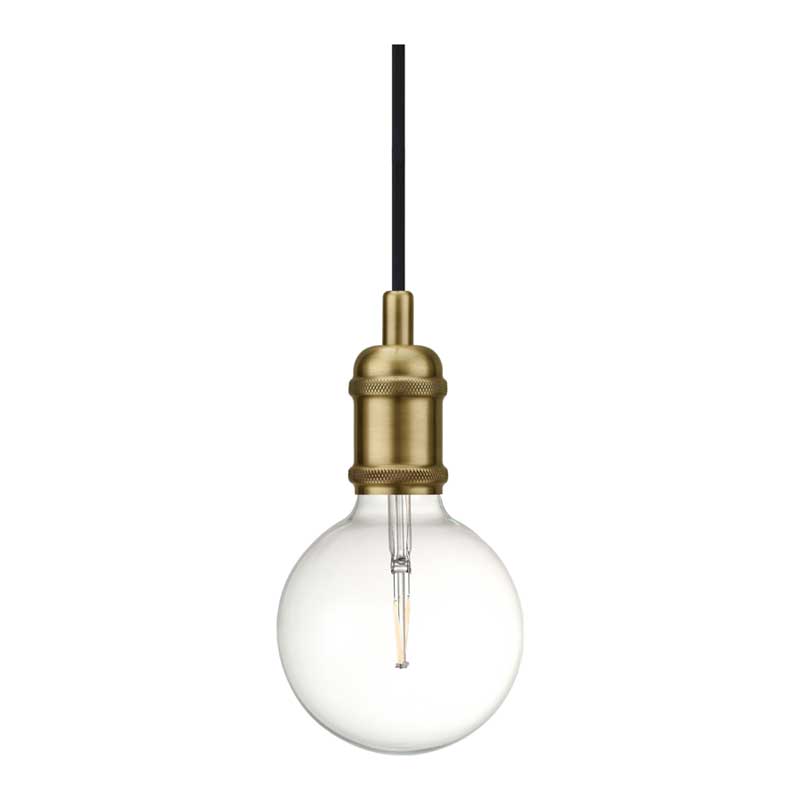 Nordlux Avra Hanglamp - Ø5,1cm - E27 - Messing