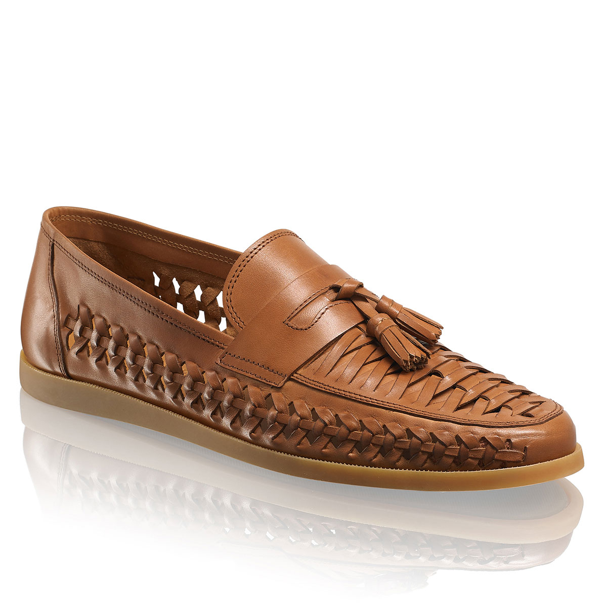 Russell & Bromley UPPERDECK Tassel Woven Slip On
