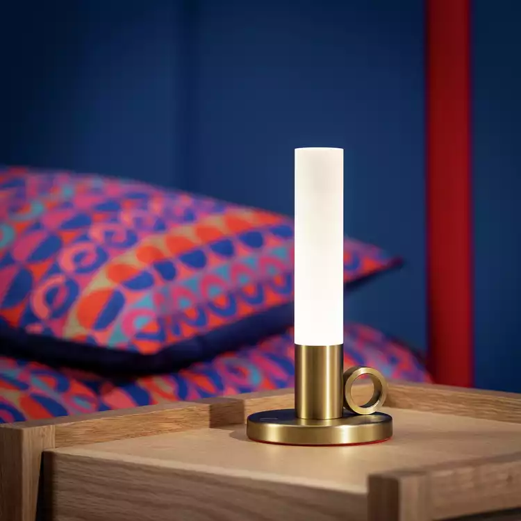 Habitat 60 Chamber Table Lamp by Sebastian Conran - Gold