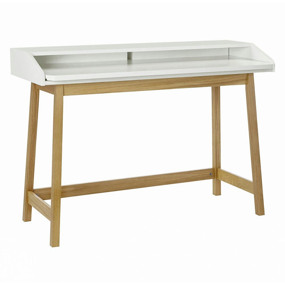 ST JAMES - Bureau design compact blanc