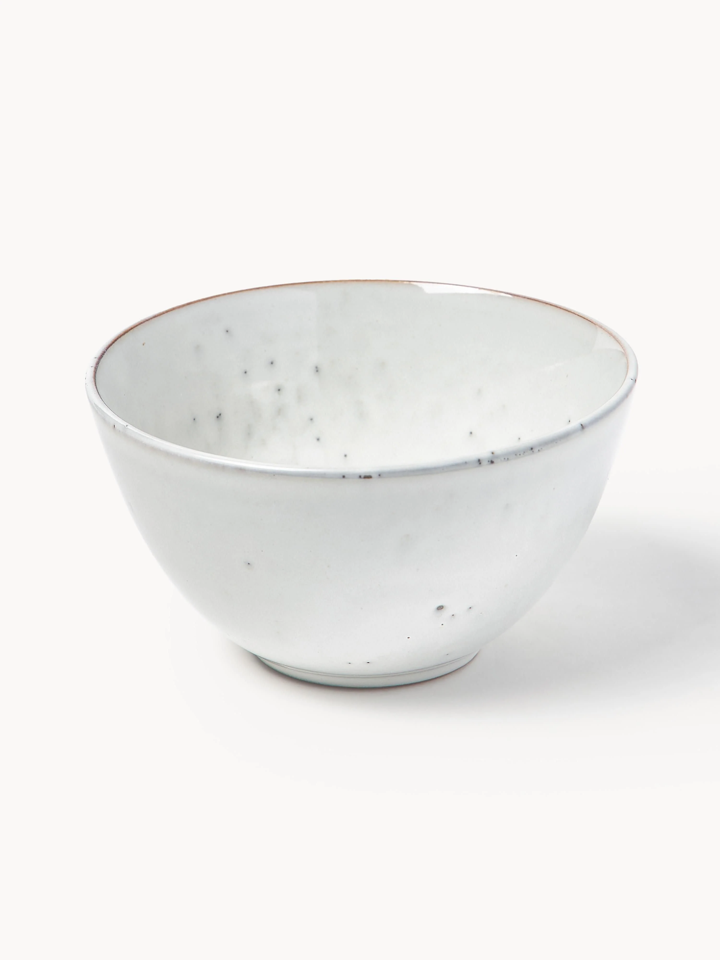 Handgemachte Schälchen Nordic Sand, 4er-Set