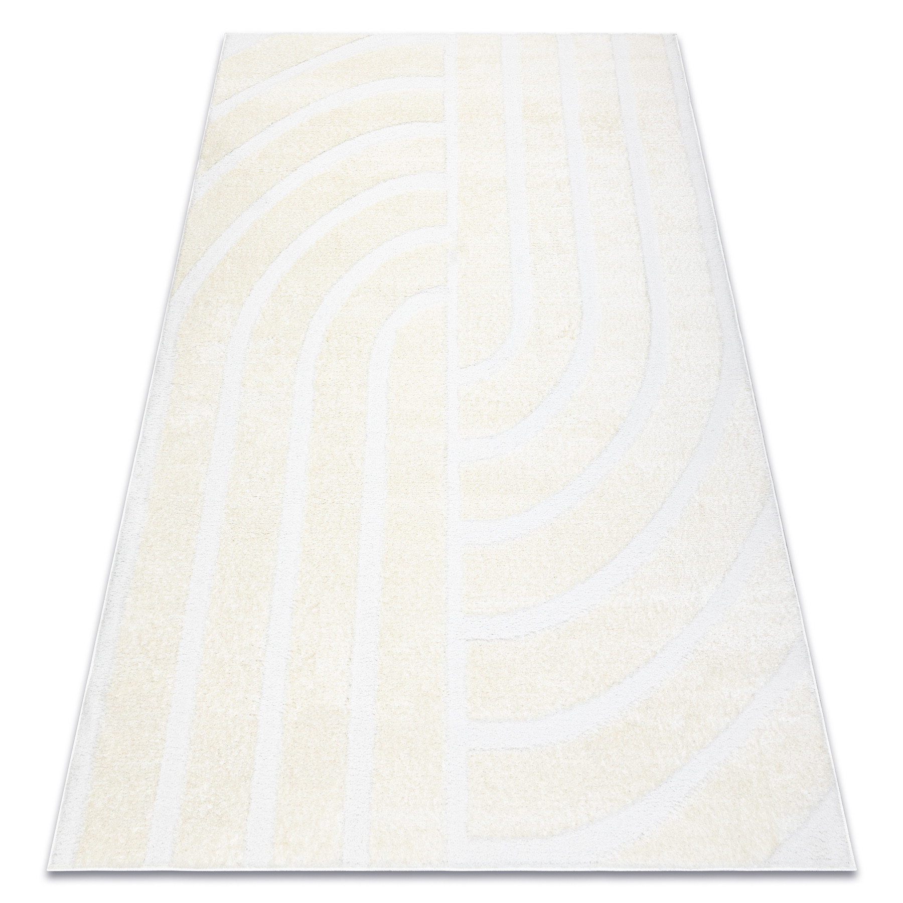 Dywan MODE 8631 geometryczny krem 80x150 cm