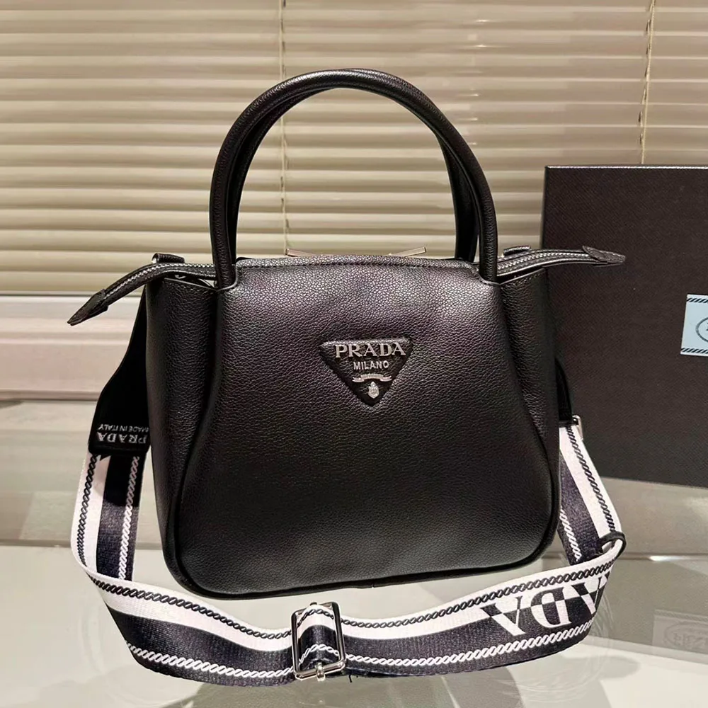 Prada Triangle Opening&Closing Handbag