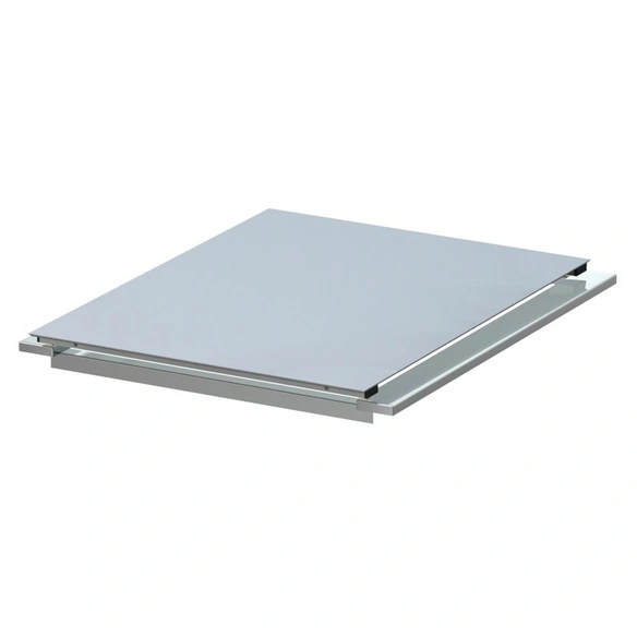 Klappdeckel »BINTO«, Holz, grau