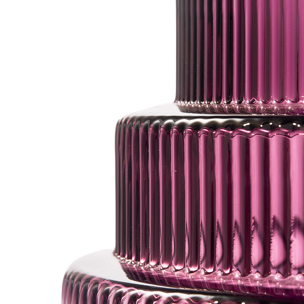 POLSPOTTEN Steps Vaas L - Paars