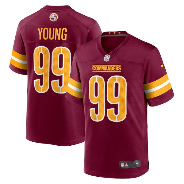 Chase Young Washington Commanders Nike Game Jersey - Burgundy/White