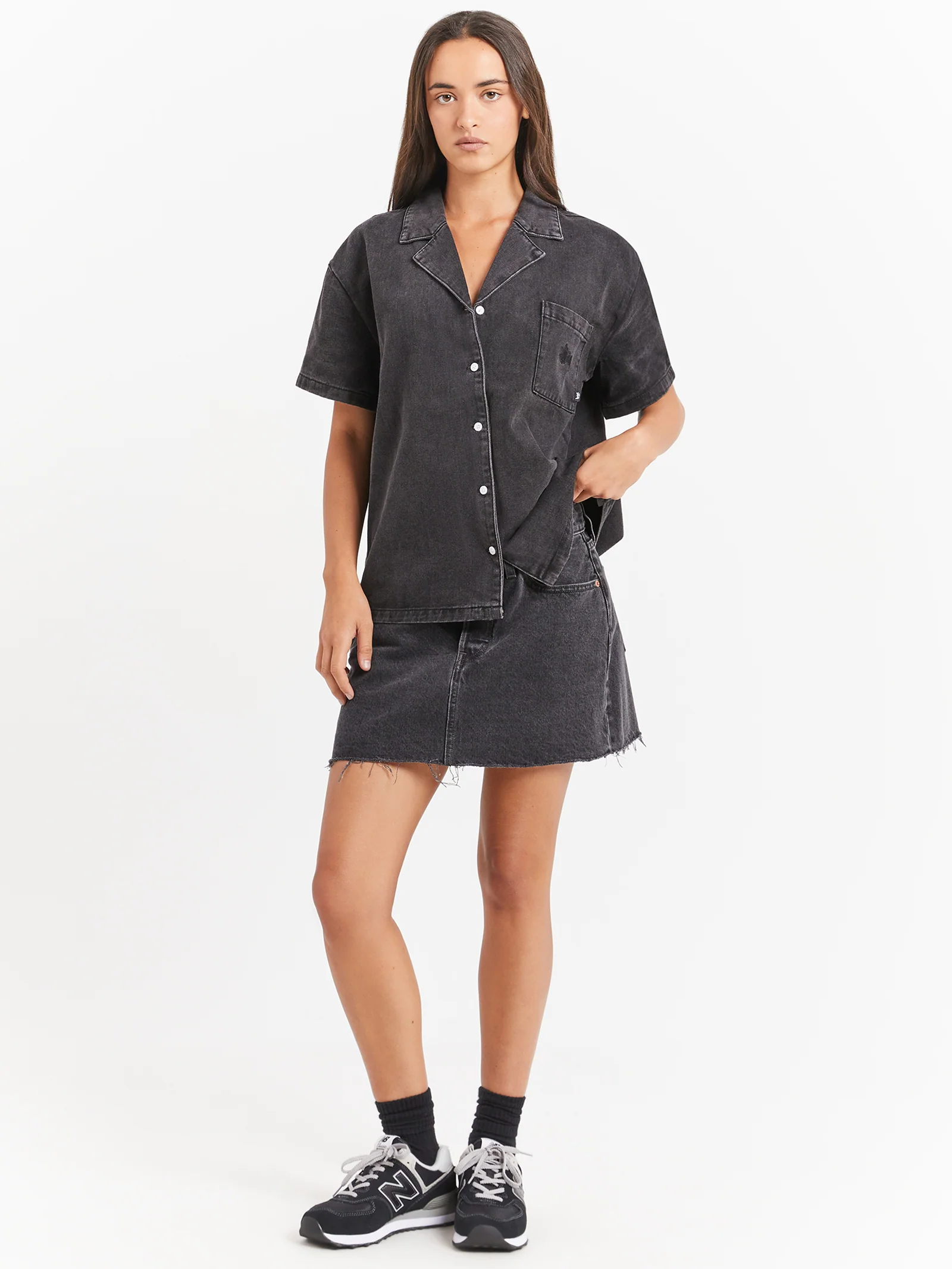 Denim Oversized Shirt