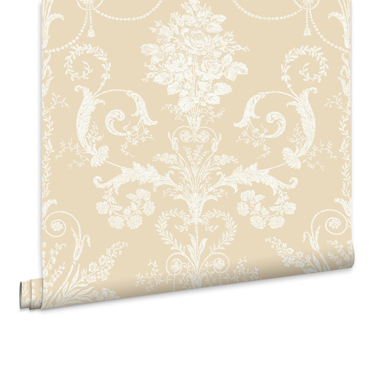 Laura Ashley Vliesbehang - Josette Linen - 10mx52cm
