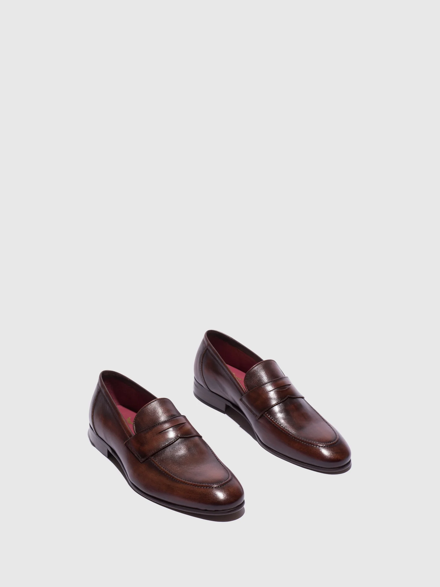 Sapatos Loafer em Castanho