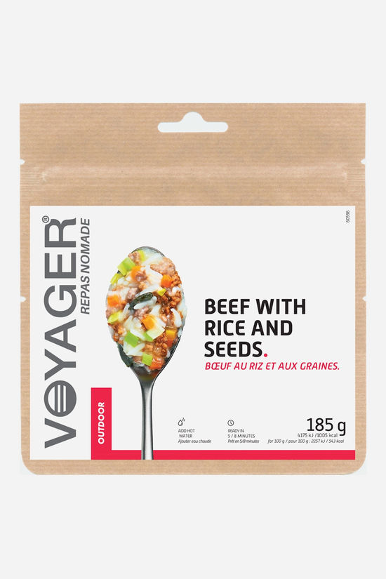 Voyager Beef With Rice And Seeds Maaltijd