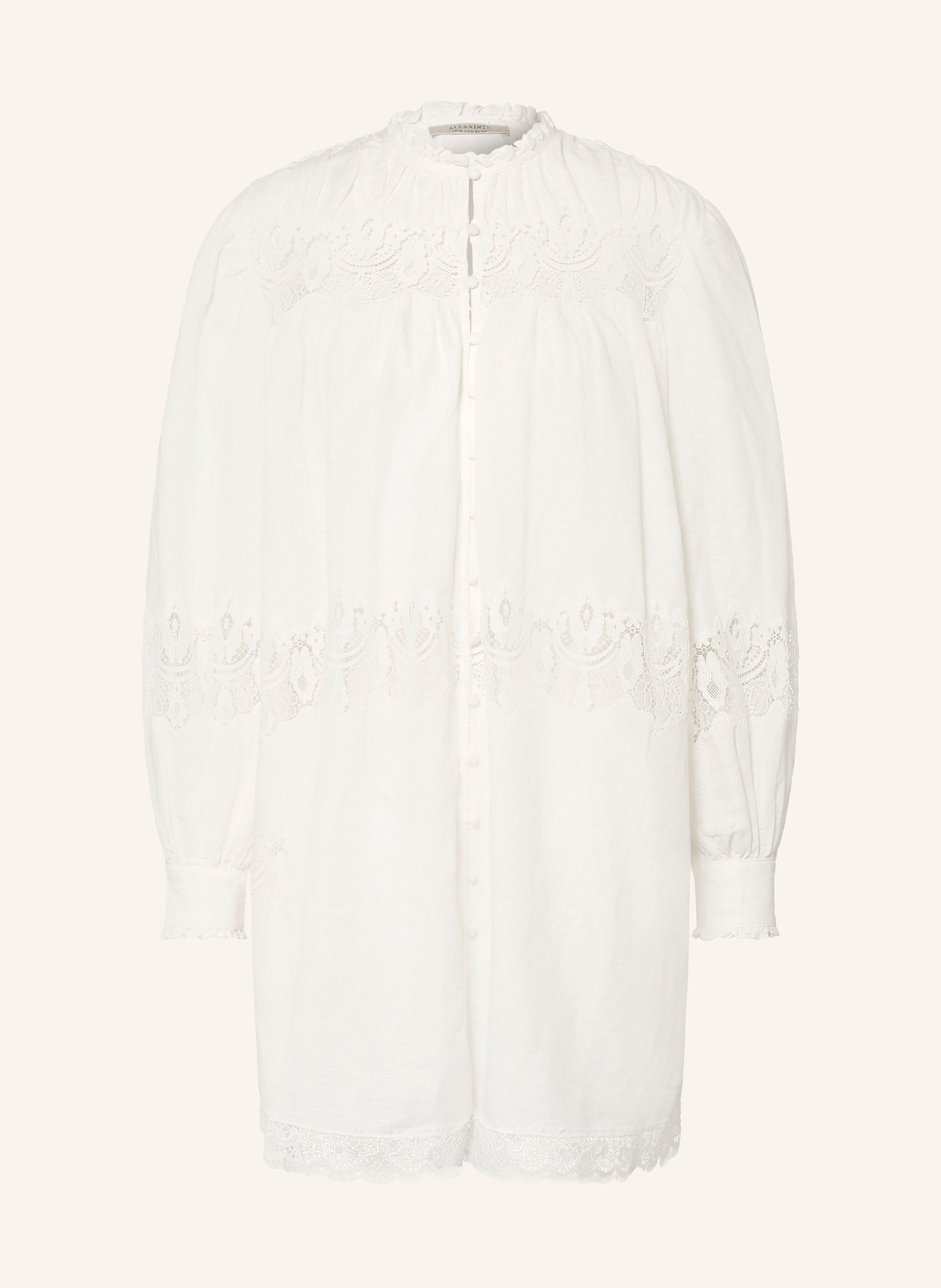 ALLSAINTS Kleid TALISA mit Spitze und Rüschen