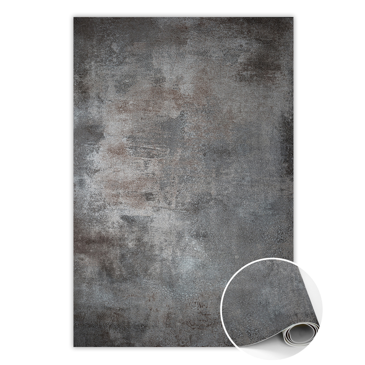 Modny winylowy dywan Zardzewiała blacha 60 x 90 cm