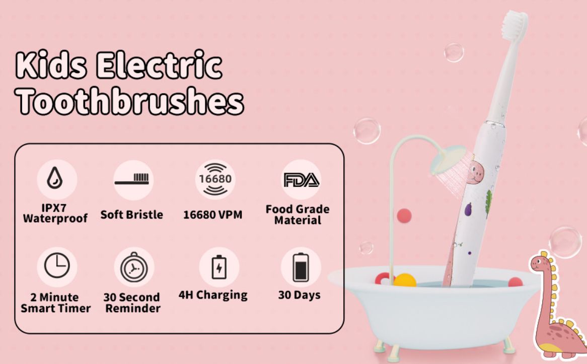 Smiley Clinic Kids Animal Electric Toothbrush