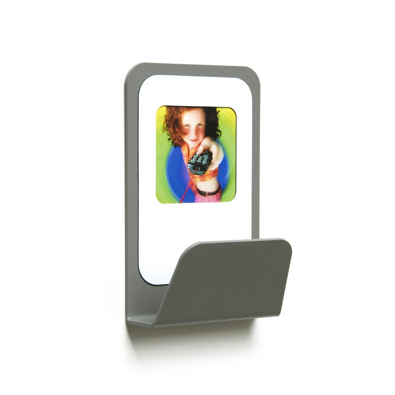 M1 - Patère cadre photo métal gris