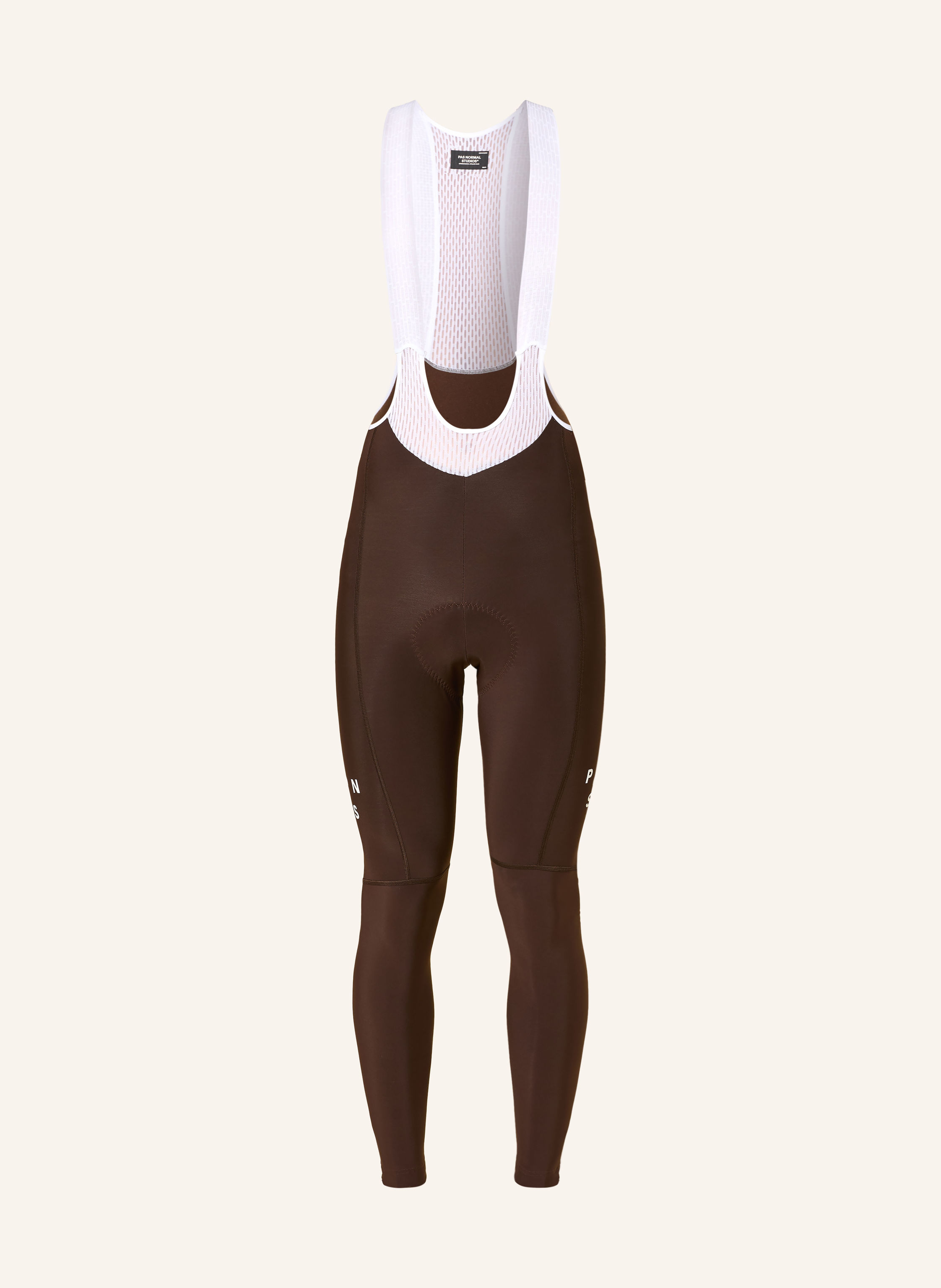PAS NORMAL STUDIOS Radhose MECHANISM THERMAL LONG BIBS mit Trägern und gepolstertem Einsatz