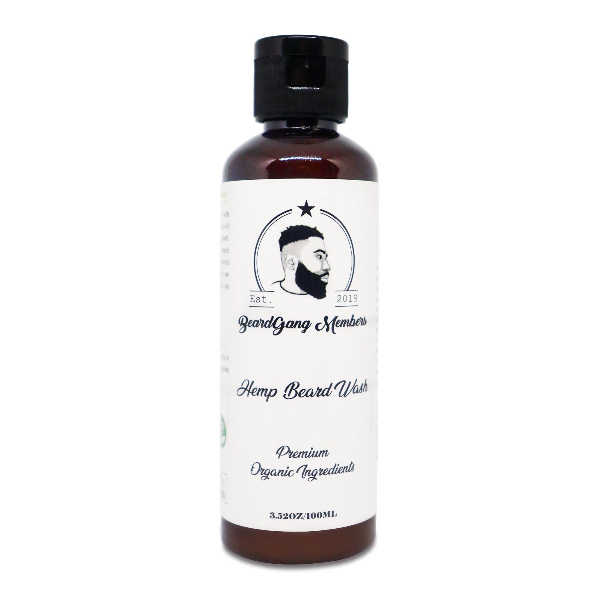 BeardGang Members Hemp Beard Wash