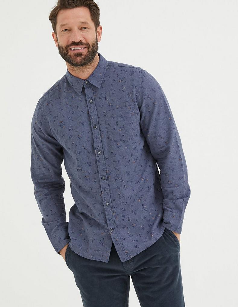 Burgess Floral Print Shirt