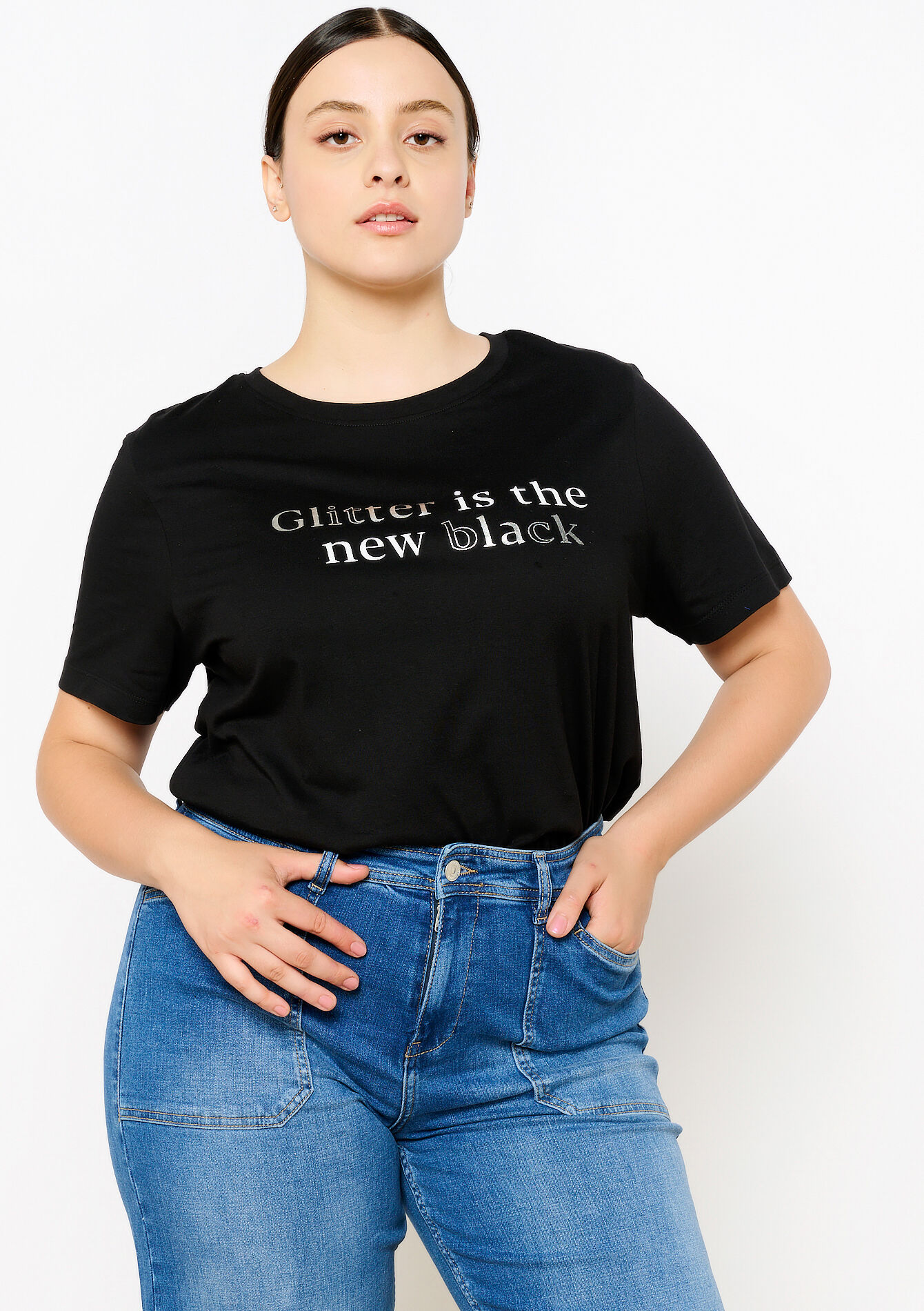 T-shirt met 'Free Spirit' print