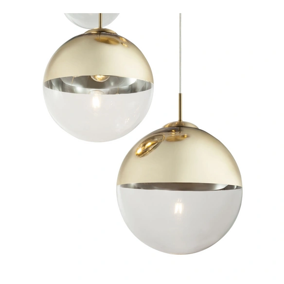 Hängeleuchte, (BxHxL): 65 x 150 x 65 cm, Metall 40 W